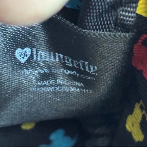 Disney x Loungefly Mickey Mouse and Friends Intarsia Coin Purse - Picture 8 of 10